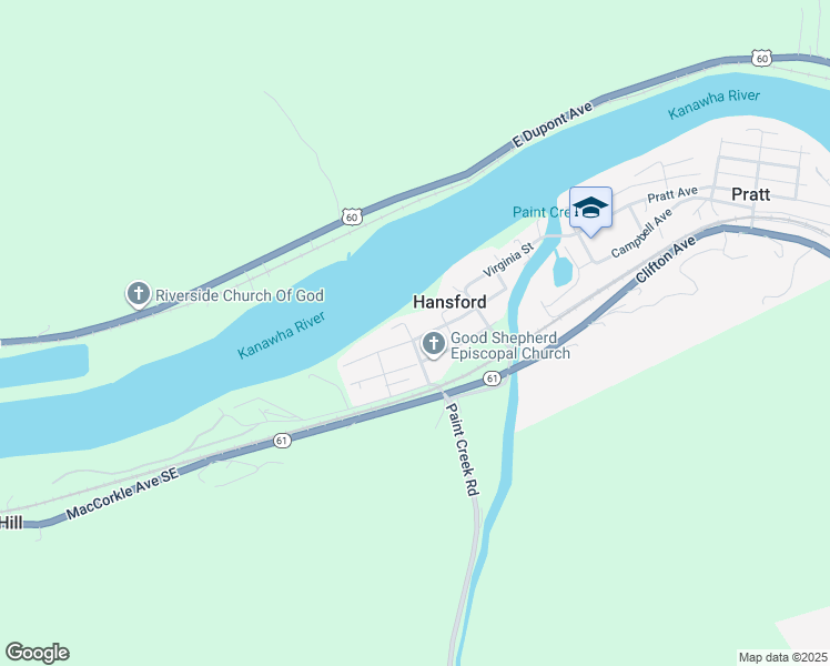 map of restaurants, bars, coffee shops, grocery stores, and more near 1204 12th Street in Hansford