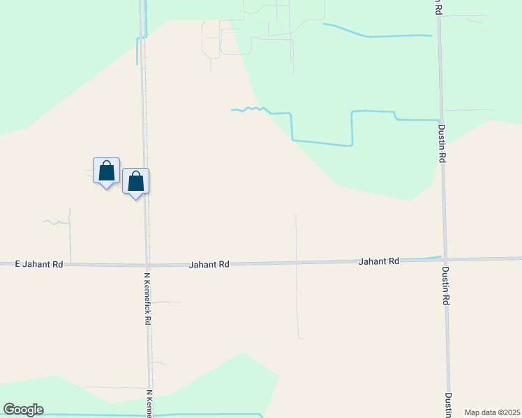 map of restaurants, bars, coffee shops, grocery stores, and more near 6589 East Jahant Road in Acampo