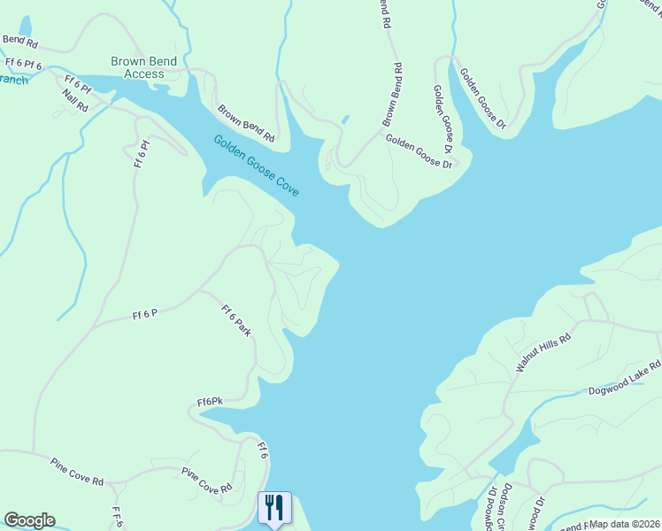 map of restaurants, bars, coffee shops, grocery stores, and more near Ff 6 P in Edwards