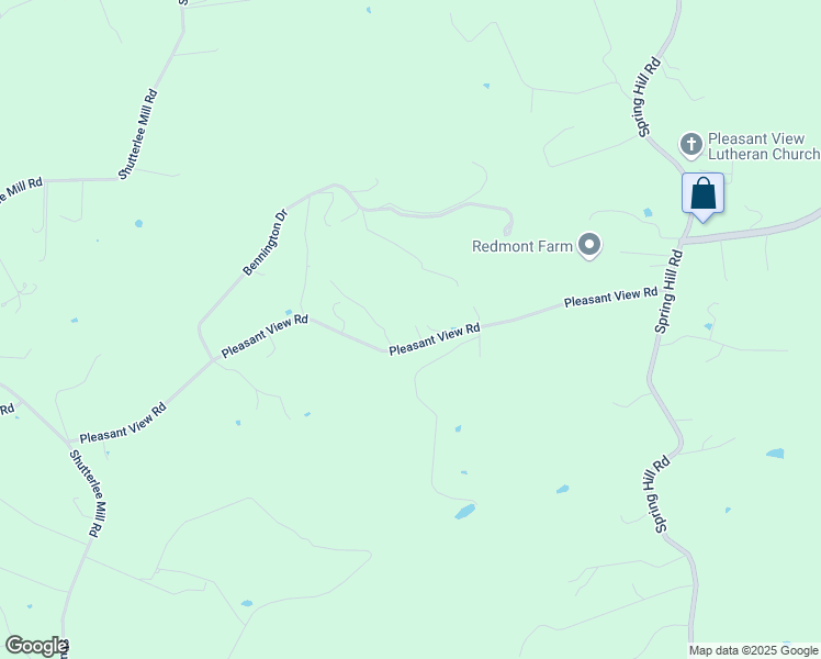 map of restaurants, bars, coffee shops, grocery stores, and more near 217 Pleasant View Road in Staunton
