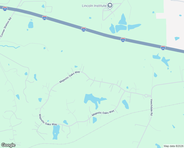 map of restaurants, bars, coffee shops, grocery stores, and more near 1012 Majestic Oaks Way in Simpsonville