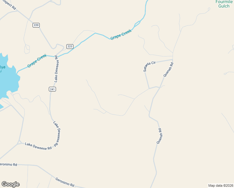 map of restaurants, bars, coffee shops, grocery stores, and more near 455 Satanta Circle in Westcliffe