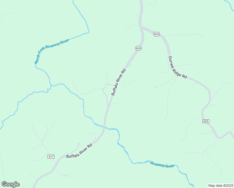 map of restaurants, bars, coffee shops, grocery stores, and more near 6223 Buffalo River Road in Earlysville