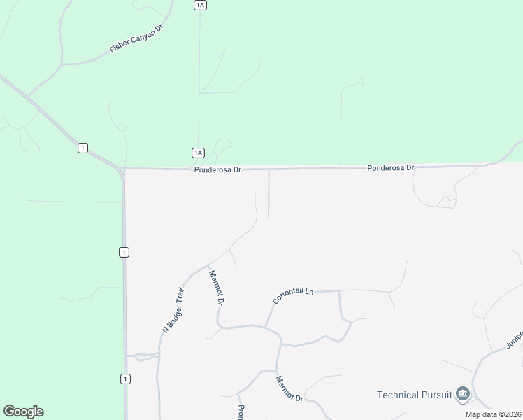 map of restaurants, bars, coffee shops, grocery stores, and more near 632 North Badger Trail in Ridgway