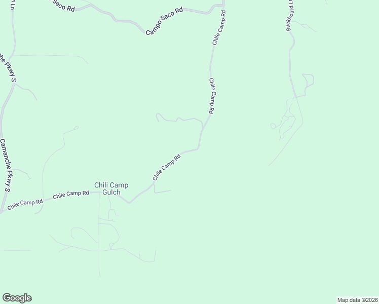 map of restaurants, bars, coffee shops, grocery stores, and more near 5263 Chile Camp Road in Valley Springs
