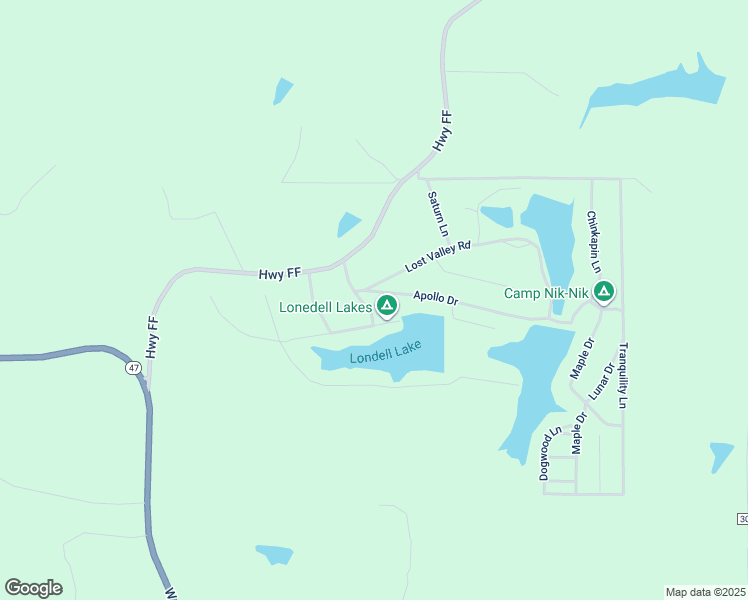map of restaurants, bars, coffee shops, grocery stores, and more near 108 Scott Lane in Franklin County