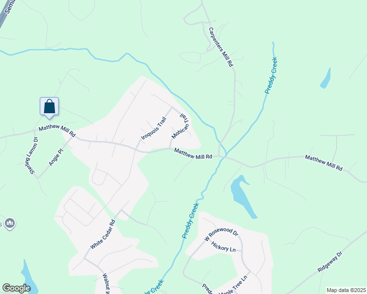 map of restaurants, bars, coffee shops, grocery stores, and more near 1235 State Route 607 in Ruckersville