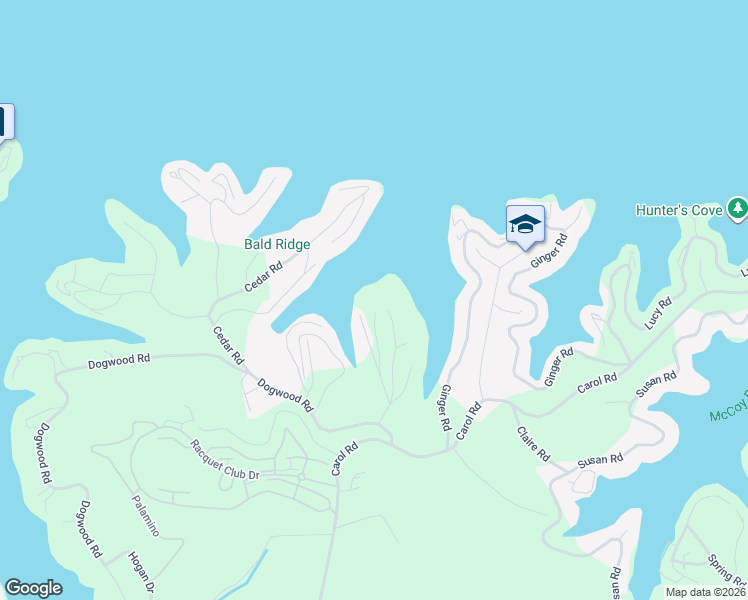 map of restaurants, bars, coffee shops, grocery stores, and more near 101-299 Hidden Harbor Dr in Lake Ozark