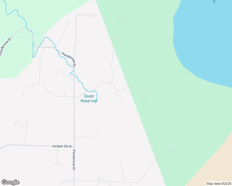 map of restaurants, bars, coffee shops, grocery stores, and more near Waterview Court in Ridgway