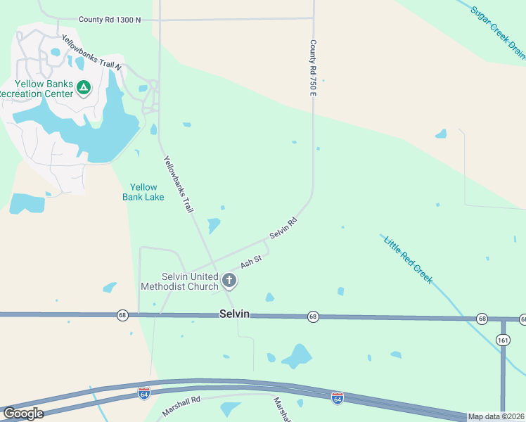 map of restaurants, bars, coffee shops, grocery stores, and more near 7400 Selvin Road in Dale