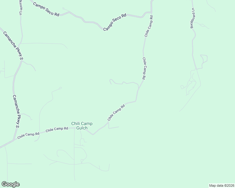 map of restaurants, bars, coffee shops, grocery stores, and more near 5263 Chile Camp Road in Campo Seco