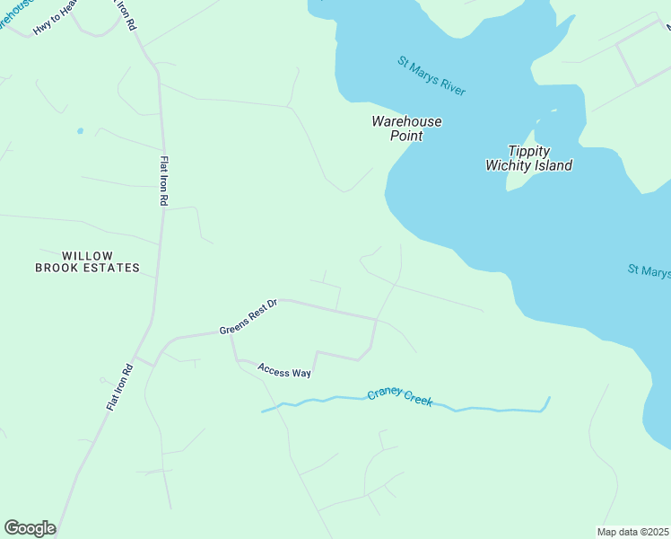 map of restaurants, bars, coffee shops, grocery stores, and more near 46172 Levitan Way in Great Mills