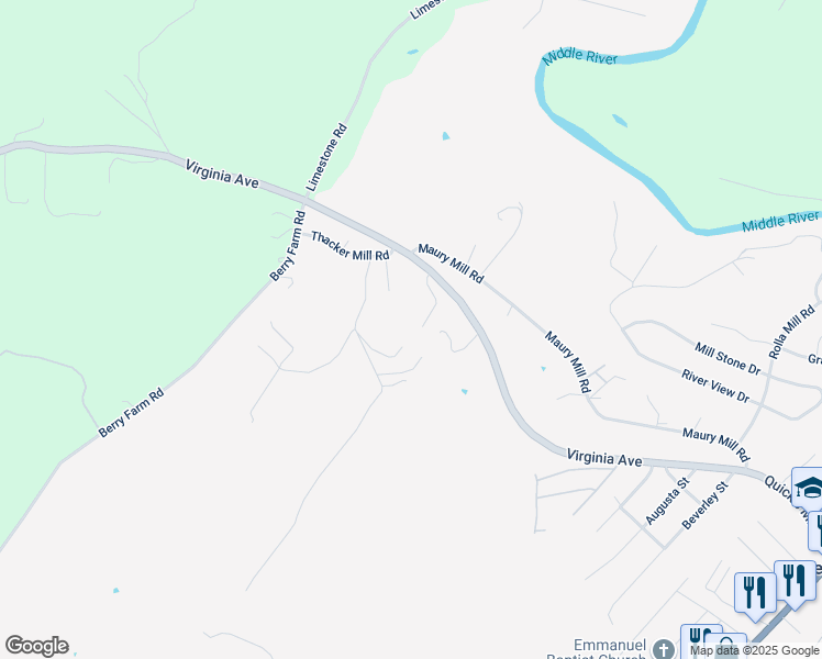 map of restaurants, bars, coffee shops, grocery stores, and more near 468 Quicks Mill Road in Verona