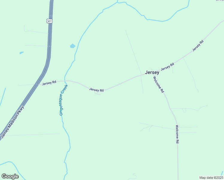 map of restaurants, bars, coffee shops, grocery stores, and more near 11418 Jersey Road in King George