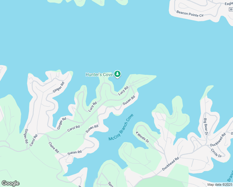 map of restaurants, bars, coffee shops, grocery stores, and more near 555-599 Lucy Road in Lake Ozark