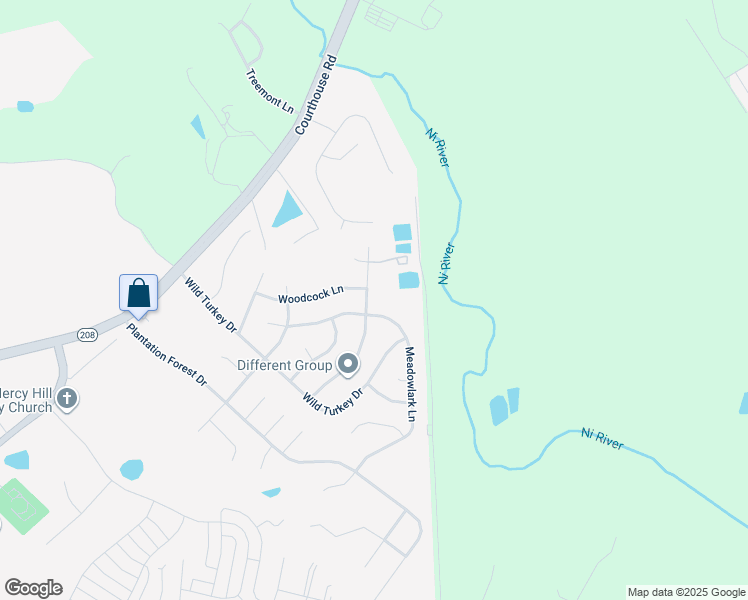 map of restaurants, bars, coffee shops, grocery stores, and more near 10703 Mockingbird Lane in Spotsylvania Courthouse