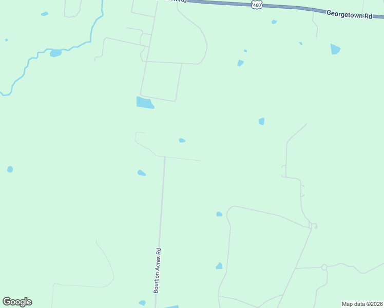 map of restaurants, bars, coffee shops, grocery stores, and more near 422 Bourbon Acres Road in Paris