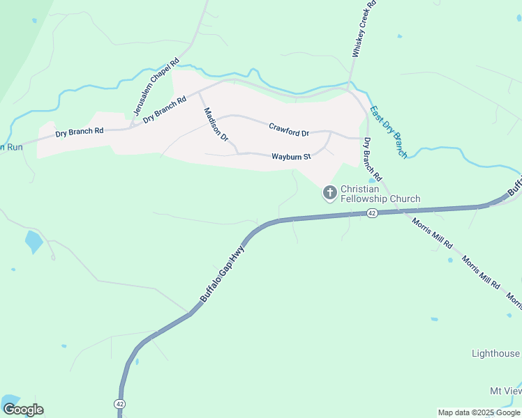 map of restaurants, bars, coffee shops, grocery stores, and more near 9 Bradford Street in Swoope