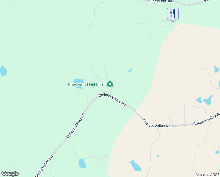 map of restaurants, bars, coffee shops, grocery stores, and more near 1002 Chileno Valley Road in Petaluma