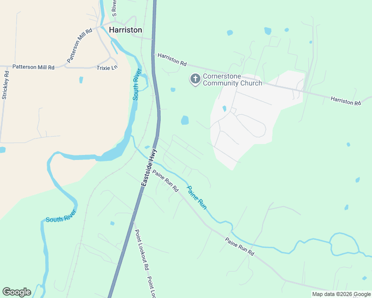 map of restaurants, bars, coffee shops, grocery stores, and more near Lanae Avenue in Augusta County