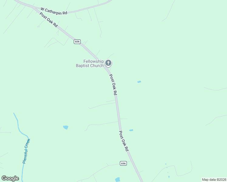 map of restaurants, bars, coffee shops, grocery stores, and more near 13668 Post Oak Road in Spotsylvania Courthouse