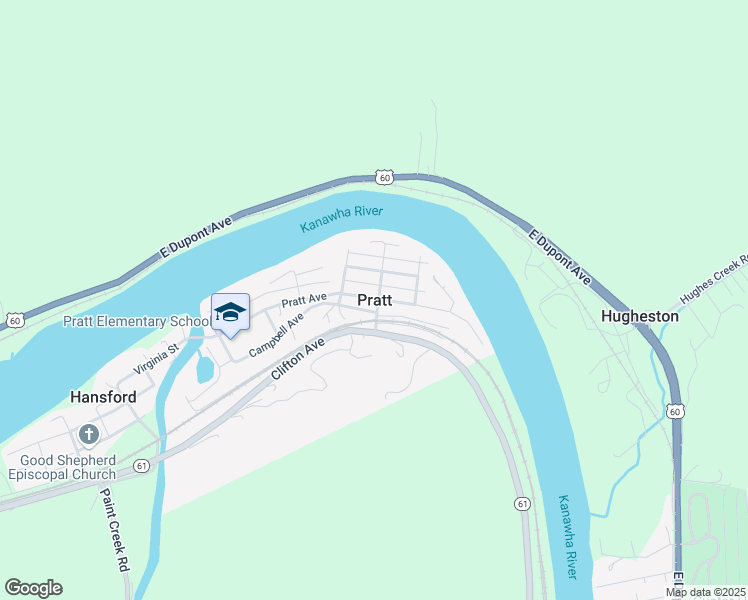 map of restaurants, bars, coffee shops, grocery stores, and more near in Pratt