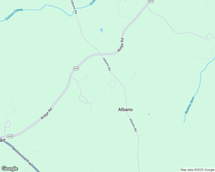 map of restaurants, bars, coffee shops, grocery stores, and more near 14214 Albano Road in Barboursville