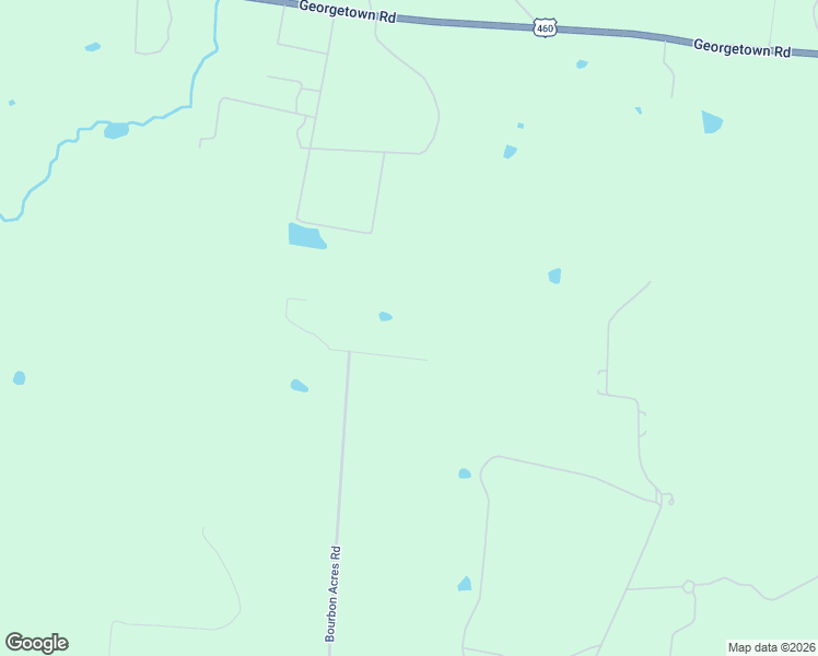 map of restaurants, bars, coffee shops, grocery stores, and more near 422 Bourbon Acres Road in Paris