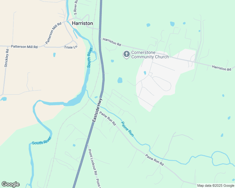map of restaurants, bars, coffee shops, grocery stores, and more near 125 Essex Road in Grottoes