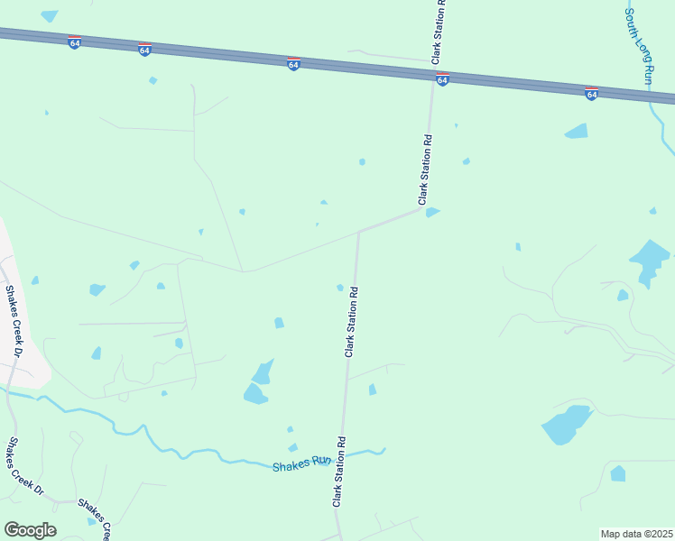 map of restaurants, bars, coffee shops, grocery stores, and more near 2048 Clark Station Road in Louisville