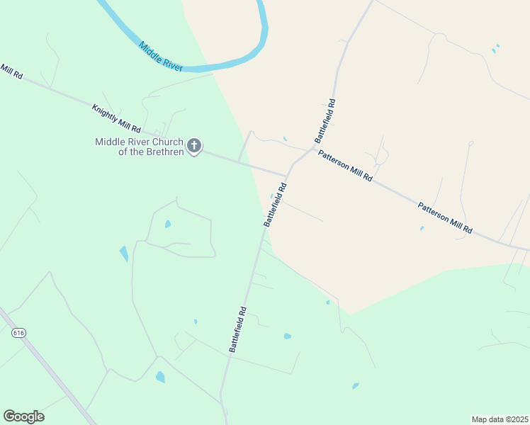 map of restaurants, bars, coffee shops, grocery stores, and more near 954 Battlefield Road in New Hope