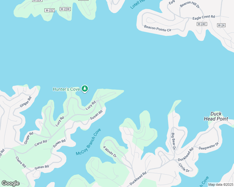 map of restaurants, bars, coffee shops, grocery stores, and more near 1884 Carol Road in Lake Ozark