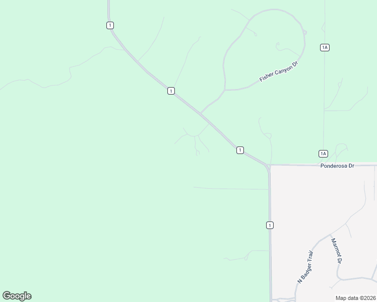 map of restaurants, bars, coffee shops, grocery stores, and more near 74 Fisher Creek Drive in Ridgway