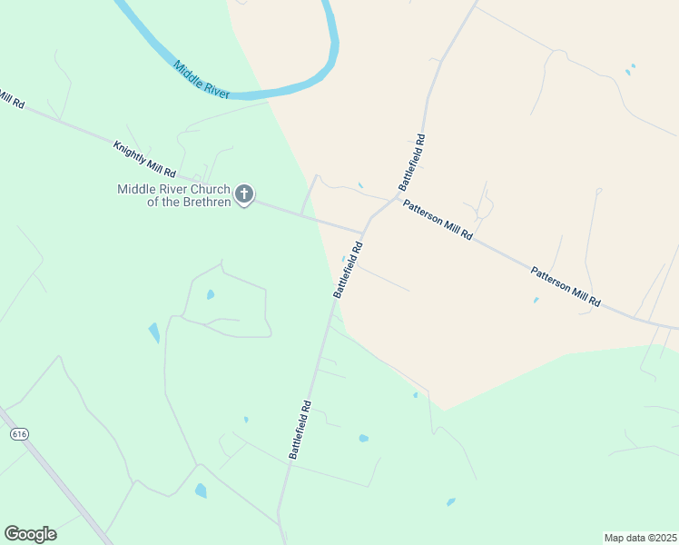 map of restaurants, bars, coffee shops, grocery stores, and more near 964 Battlefield Road in New Hope