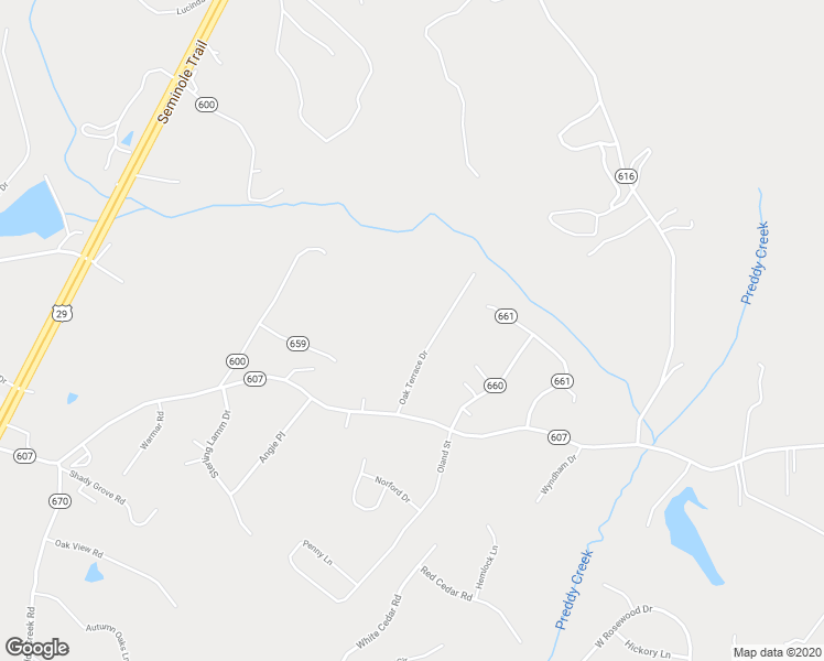 map of restaurants, bars, coffee shops, grocery stores, and more near 43 Oak Terrace Dr in Ruckersville