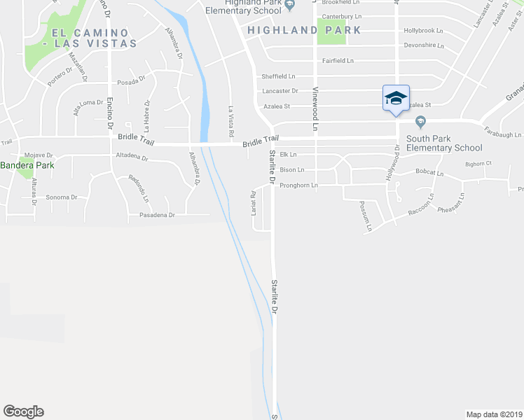 map of restaurants, bars, coffee shops, grocery stores, and more near 3333 Starlite Drive in Pueblo