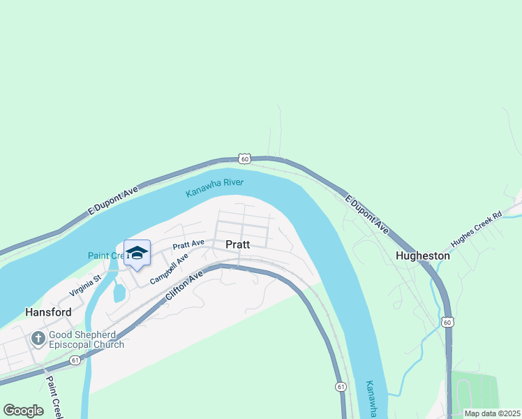 map of restaurants, bars, coffee shops, grocery stores, and more near in Pratt