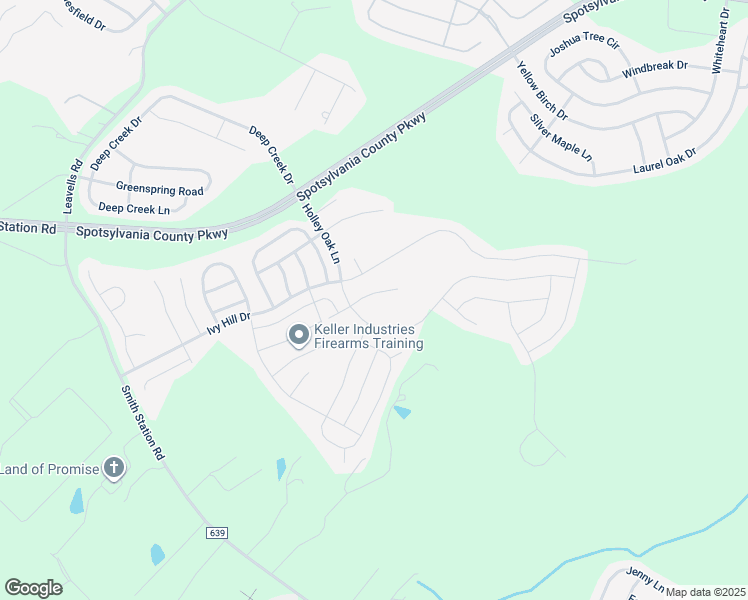 map of restaurants, bars, coffee shops, grocery stores, and more near 5508 Spring Bluff Court in Fredericksburg
