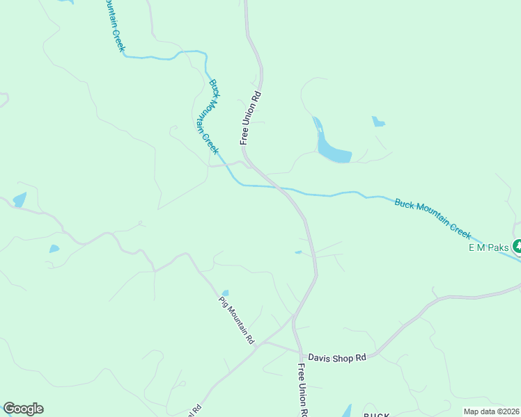 map of restaurants, bars, coffee shops, grocery stores, and more near 6300 Free Union Road in Free Union