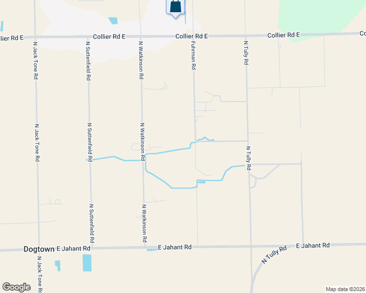 map of restaurants, bars, coffee shops, grocery stores, and more near 24685 Fuhrman Road in Acampo