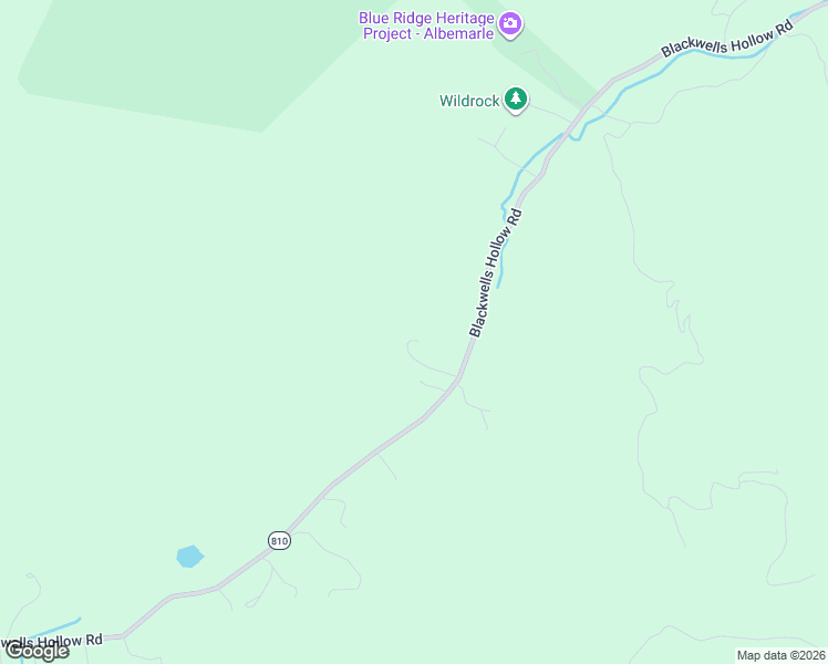 map of restaurants, bars, coffee shops, grocery stores, and more near 6444 Blackwells Hollow Road in Crozet