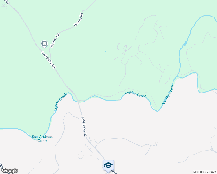 map of restaurants, bars, coffee shops, grocery stores, and more near 1445 Leonard Road in San Andreas