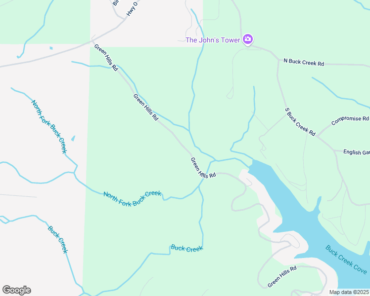map of restaurants, bars, coffee shops, grocery stores, and more near 32555 Green Hills Road in Gravois Mills