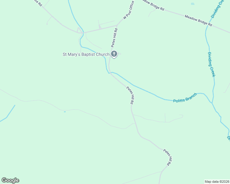 map of restaurants, bars, coffee shops, grocery stores, and more near 12188 Petes Hill Road in Princess Anne