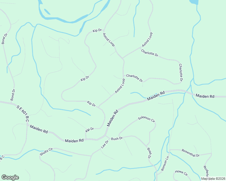 map of restaurants, bars, coffee shops, grocery stores, and more near Astrid Loop in Edwards