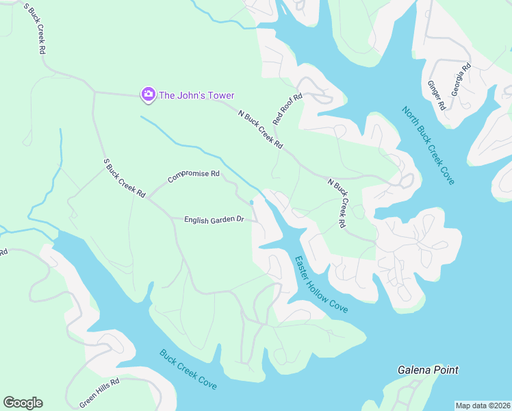 map of restaurants, bars, coffee shops, grocery stores, and more near 32519-32575 Compromise Road in Gravois Mills