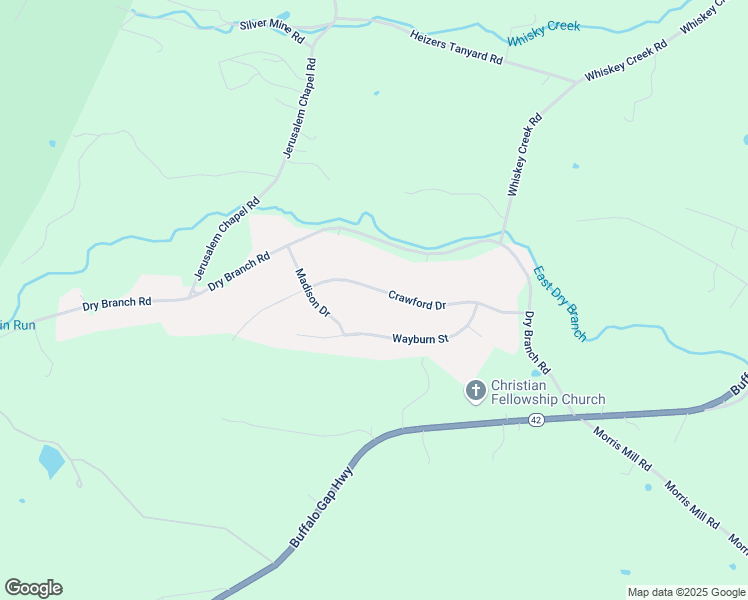 map of restaurants, bars, coffee shops, grocery stores, and more near 146 Crawford Drive in Churchville