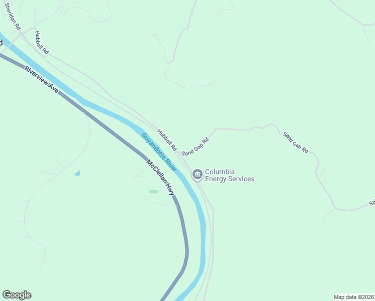 map of restaurants, bars, coffee shops, grocery stores, and more near 13 Sand Gap Road in Branchland