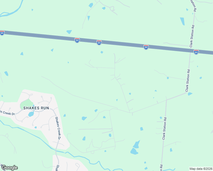 map of restaurants, bars, coffee shops, grocery stores, and more near 1218 Clark Ridge Road in Louisville