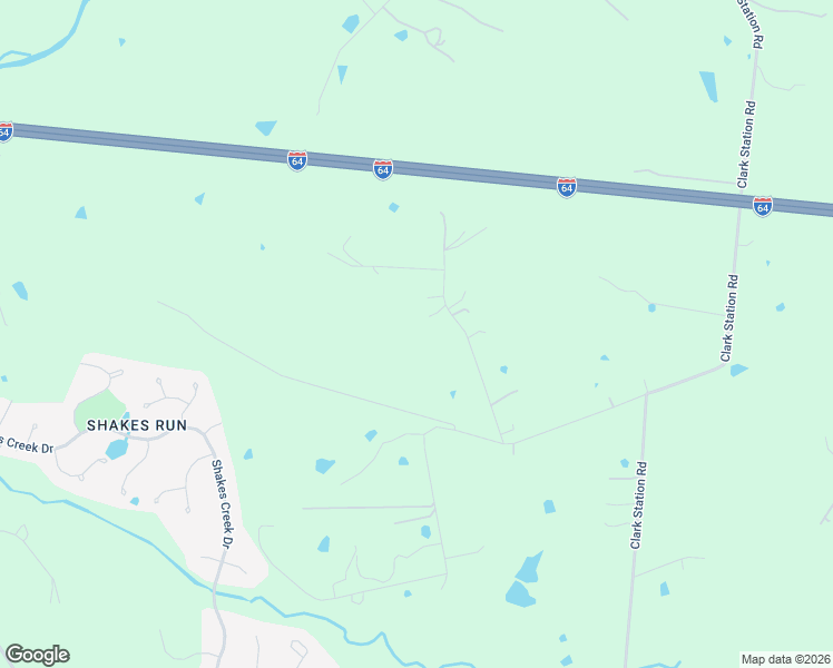 map of restaurants, bars, coffee shops, grocery stores, and more near 1218 Clark Ridge Road in Louisville